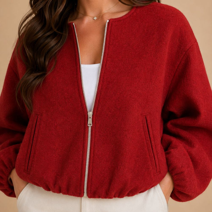 Women's Bomber Jacket with a Loose Fit | Relaxed Everyday Outerwear