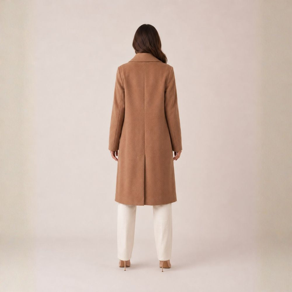 Women’s Coat Double-Button Closure | Autumn & Winter Wear