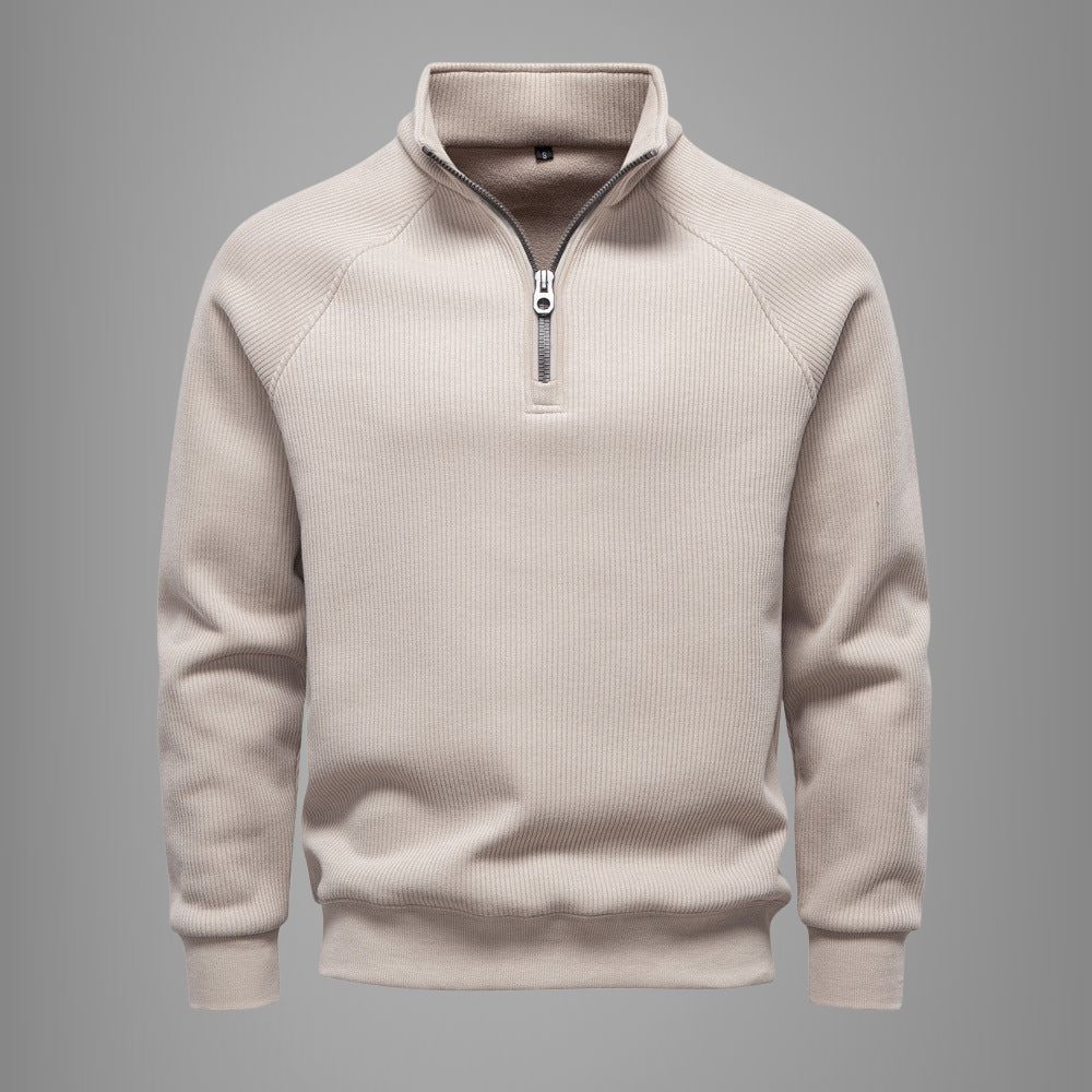 Men’s Quarter-Zip Sweater | Smart & Versatile Autumn Wear