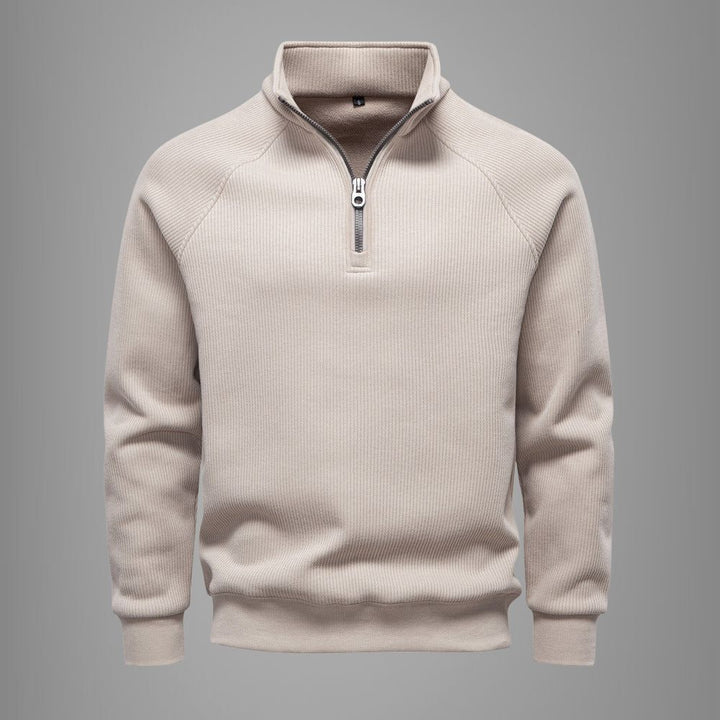 Men’s Quarter-Zip Sweater | Smart & Versatile Autumn Wear