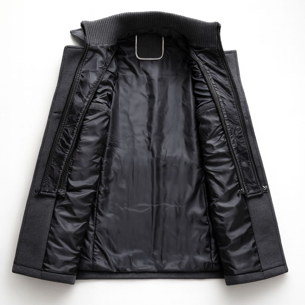 Men’s Classic Overcoat | Elegant Autumn & Winter Outerwear