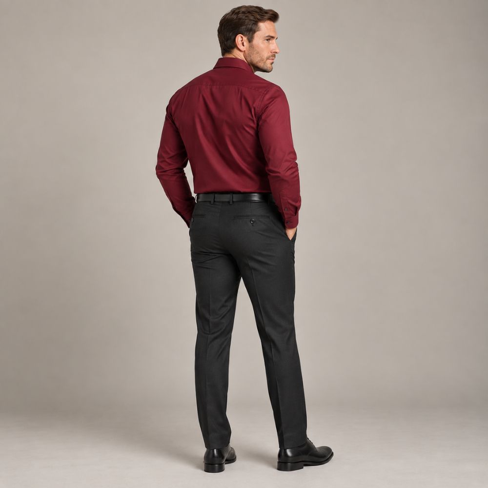 Men’s Slim-Fit Stretch Shirt | Smart & Comfortable Everyday Wear
