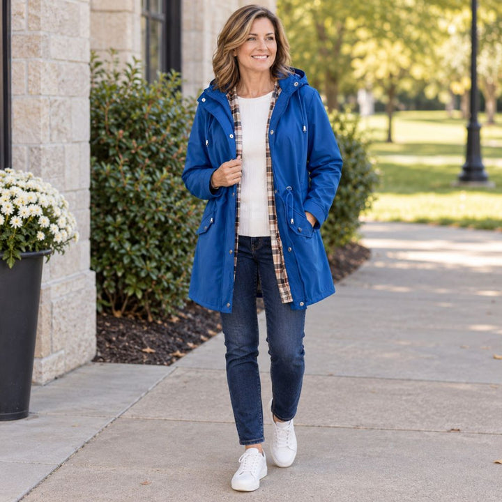 Plus Size Women’s Outdoor Jacket – Lightweight & Hooded | Everyday Outdoor Wear