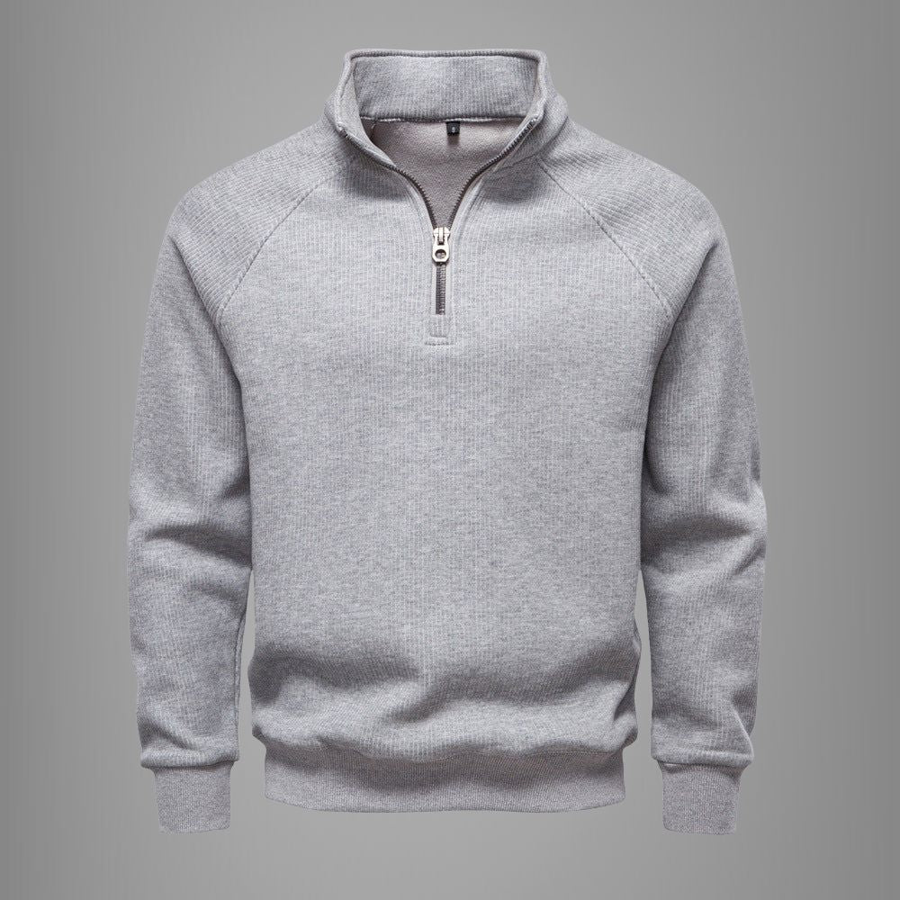 Men’s Quarter-Zip Sweater | Smart & Versatile Autumn Wear