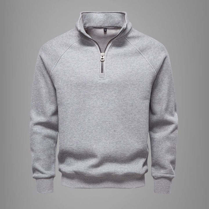 Men’s Quarter-Zip Sweater | Smart & Versatile Autumn Wear