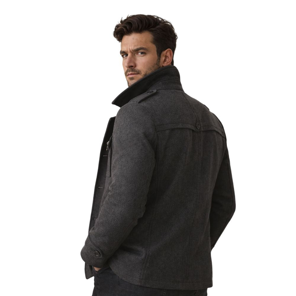 Men’s Classic Overcoat | Elegant Autumn & Winter Outerwear