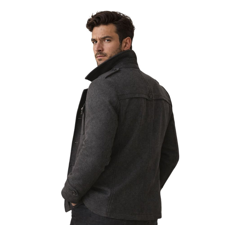 Men’s Classic Overcoat | Elegant Autumn & Winter Outerwear