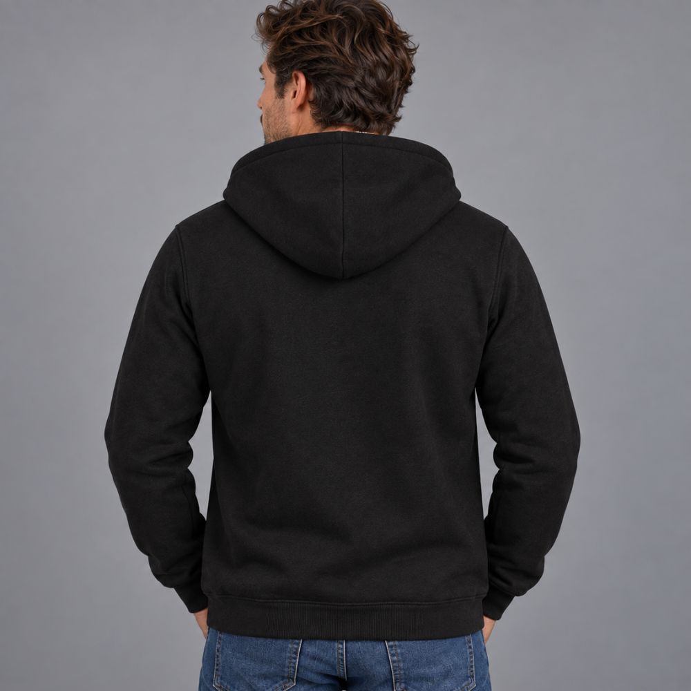Men’s Knitted Cardigan | Wool-Lined Warm Winter Wear