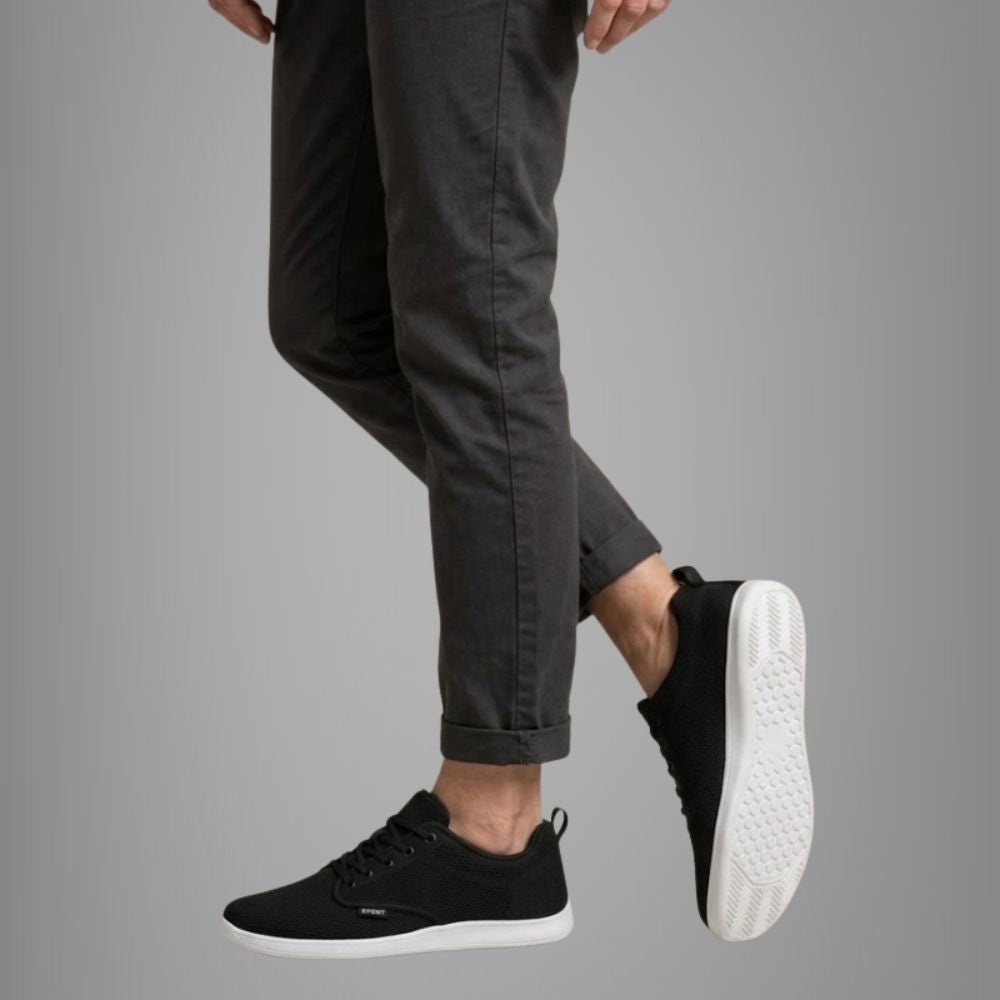 Unisex Wide-Fit Comfort Sneakers | Extra Toe Room for Autumn & Winter