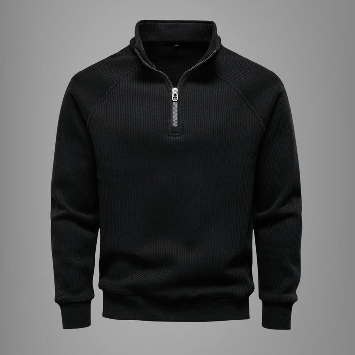 Men’s Quarter-Zip Sweater | Smart & Versatile Autumn Wear