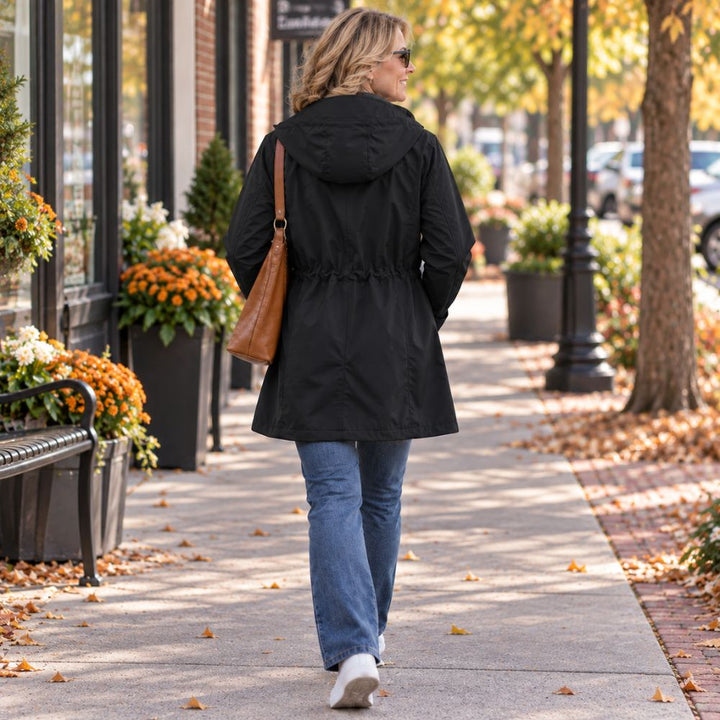 Plus Size Women’s Outdoor Jacket – Lightweight & Hooded | Everyday Outdoor Wear