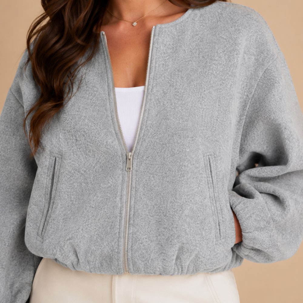 Women's Bomber Jacket with a Loose Fit | Relaxed Everyday Outerwear