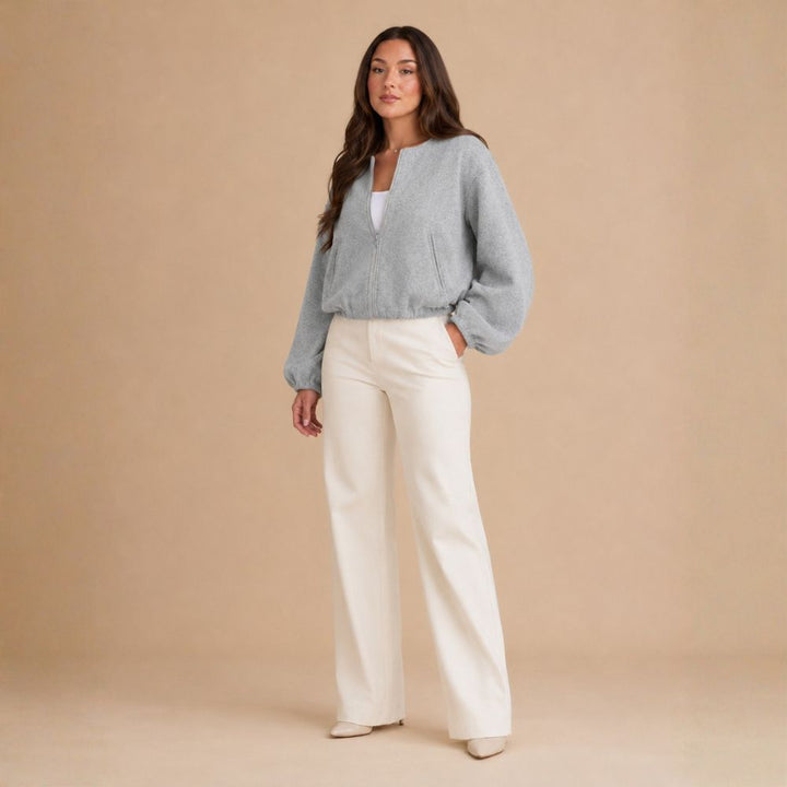 Women's Bomber Jacket with a Loose Fit | Relaxed Everyday Outerwear