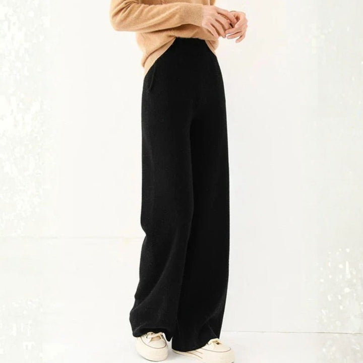 Women’s Merino Wool Trousers | High-Waisted Autumn & Winter Wear