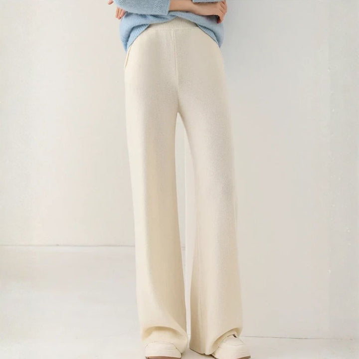 Women’s Merino Wool Trousers | High-Waisted Autumn & Winter Wear