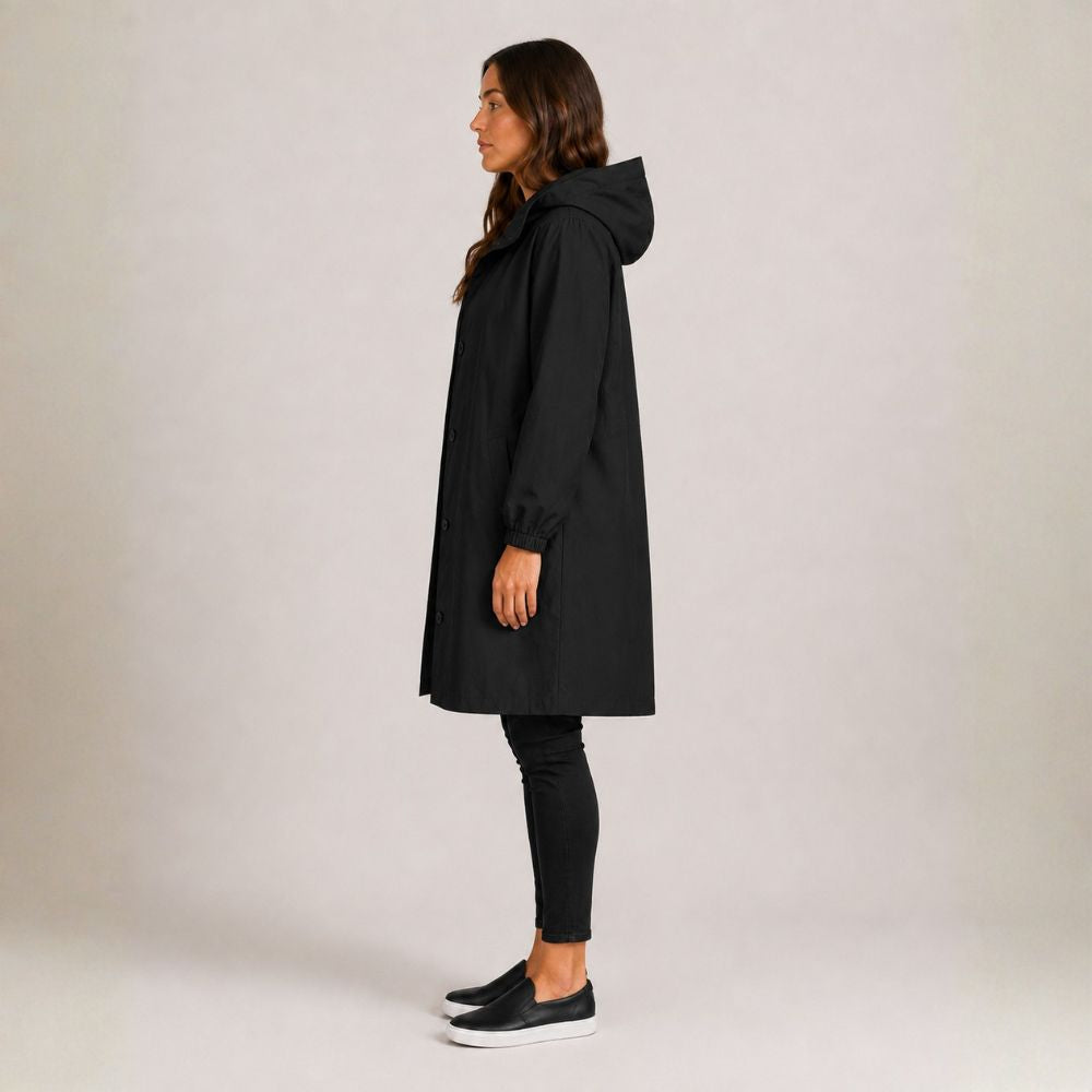 Mid-Length Raincoat | Everyday Rainy Weather