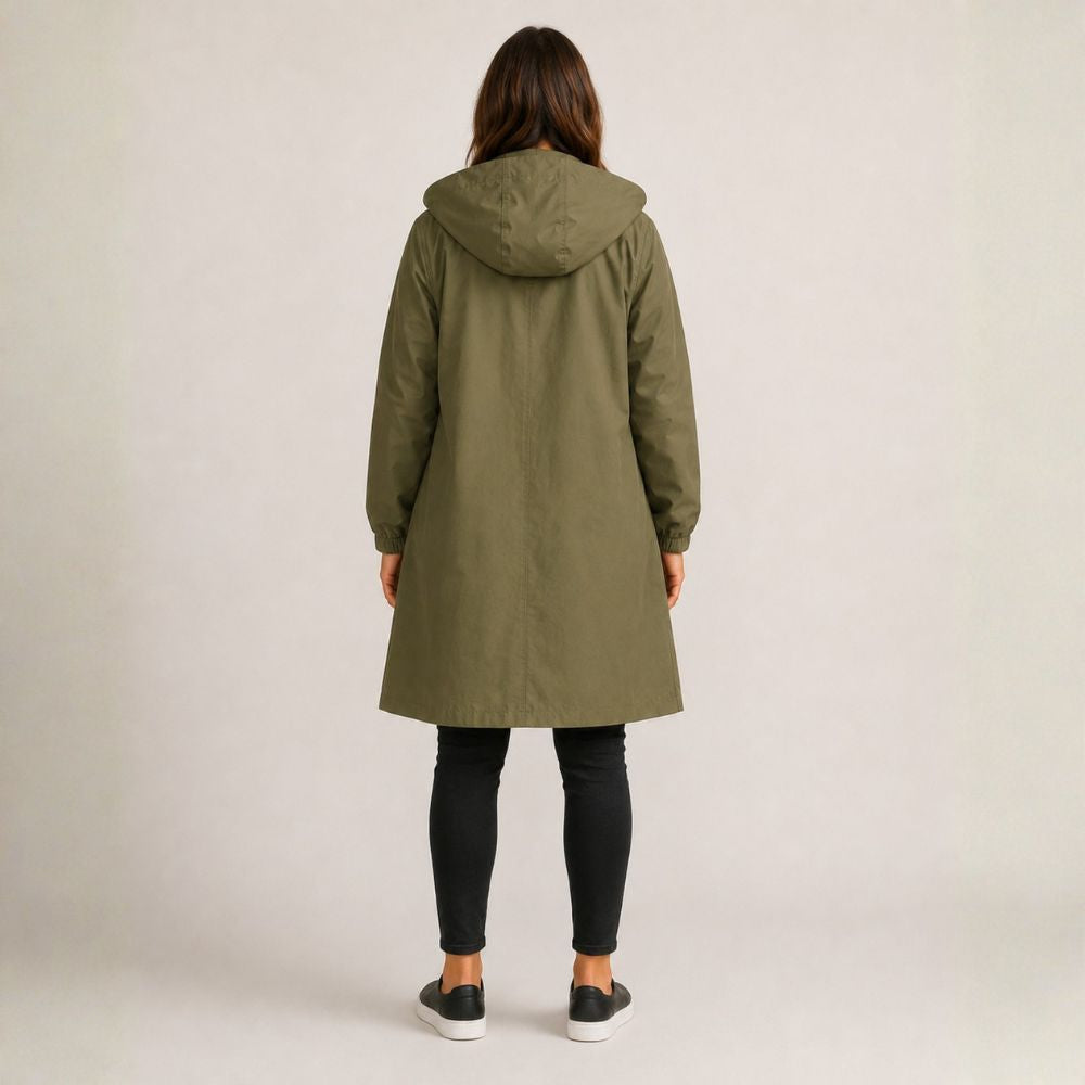 Mid-Length Raincoat | Everyday Rainy Weather