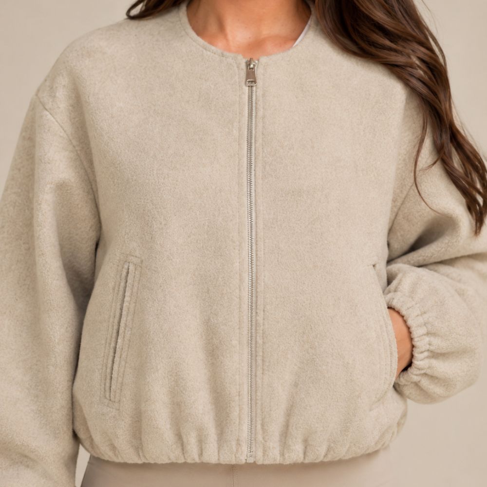 Women's Bomber Jacket with a Loose Fit | Relaxed Everyday Outerwear