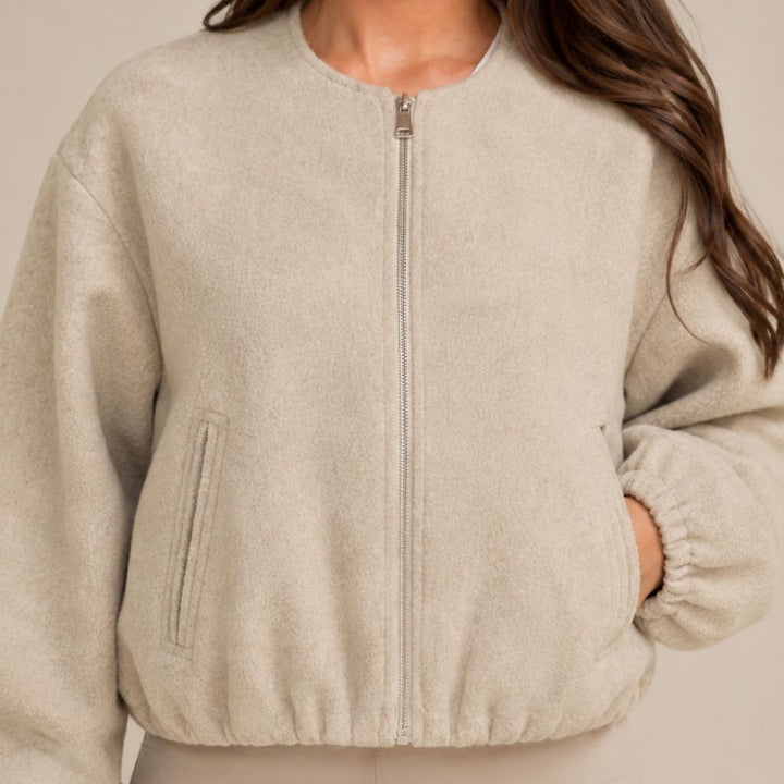 Women's Bomber Jacket with a Loose Fit | Relaxed Everyday Outerwear