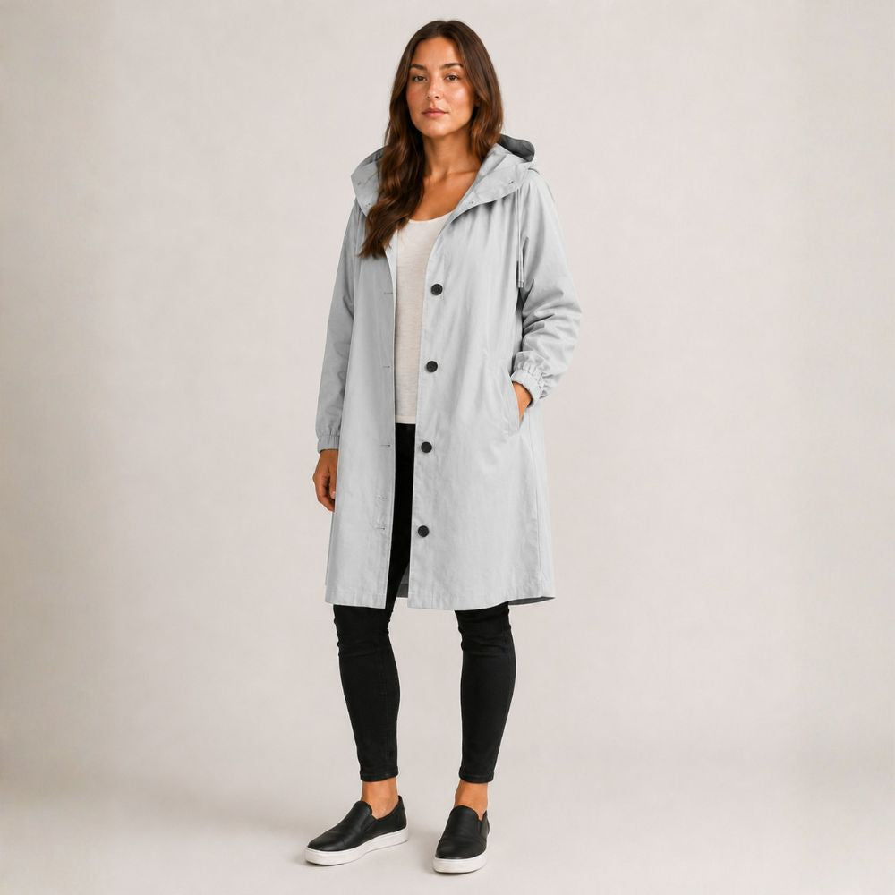 Mid-Length Raincoat | Everyday Rainy Weather