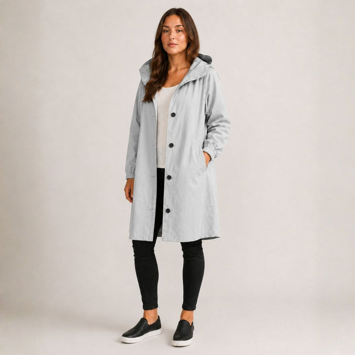 Mid-Length Raincoat | Everyday Rainy Weather