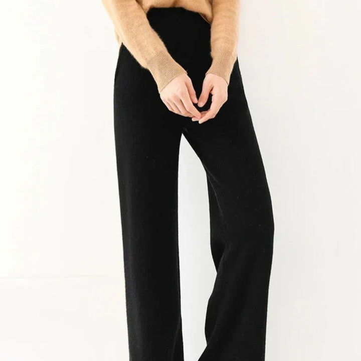Women’s Merino Wool Trousers | High-Waisted Autumn & Winter Wear