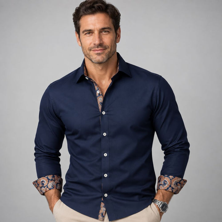 Men’s Long-Sleeve Shirt | Modern Classic Everyday Style
