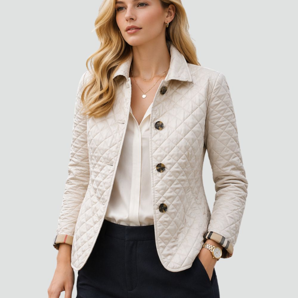 Women’s Quilted Transitional Jacket | Classic Autumn Layering Wear