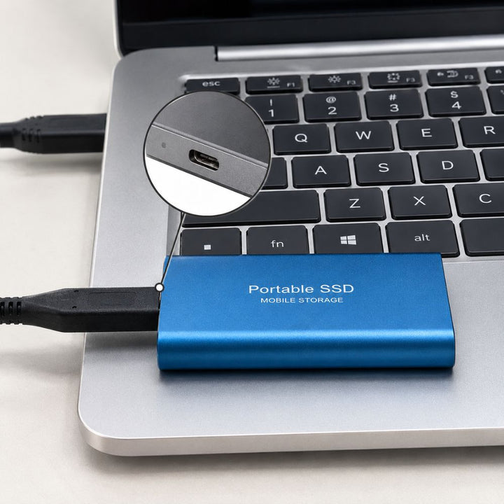 Compact High-Speed External Storage Drive | Portable File Storage