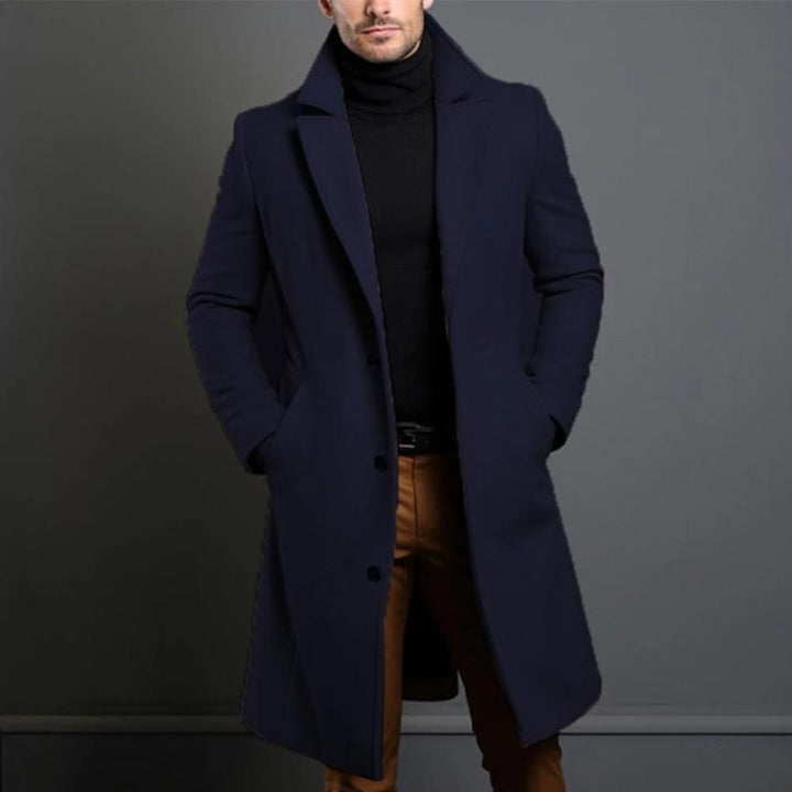Men’s Formal Wool Overcoat | Classic Winter Style