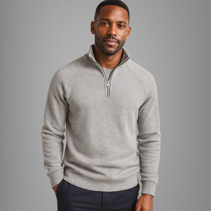 Men’s Quarter-Zip Sweater | Smart & Versatile Autumn Wear