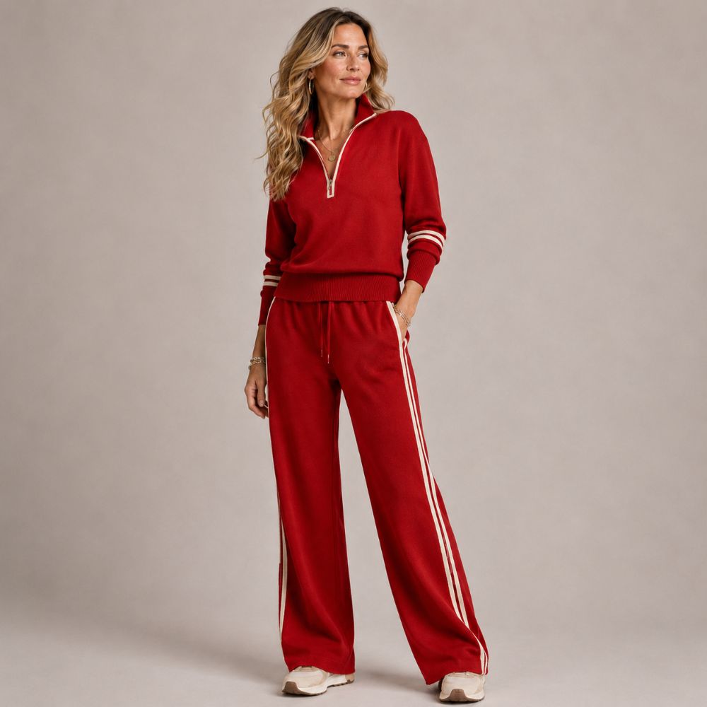 Women’s Knitted Sweater Set | Cosy Autumn Wear