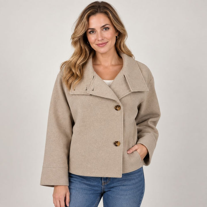 Women’s Breasted Short Jacket | Elegant & Refined Everyday Style