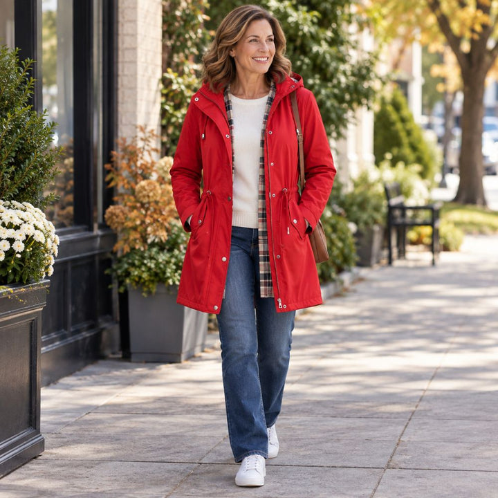 Plus Size Women’s Outdoor Jacket – Lightweight & Hooded | Everyday Outdoor Wear