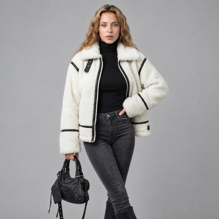 Women’s Wool Winter Jacket | Warm & Versatile Autumn & Winter Outerwear