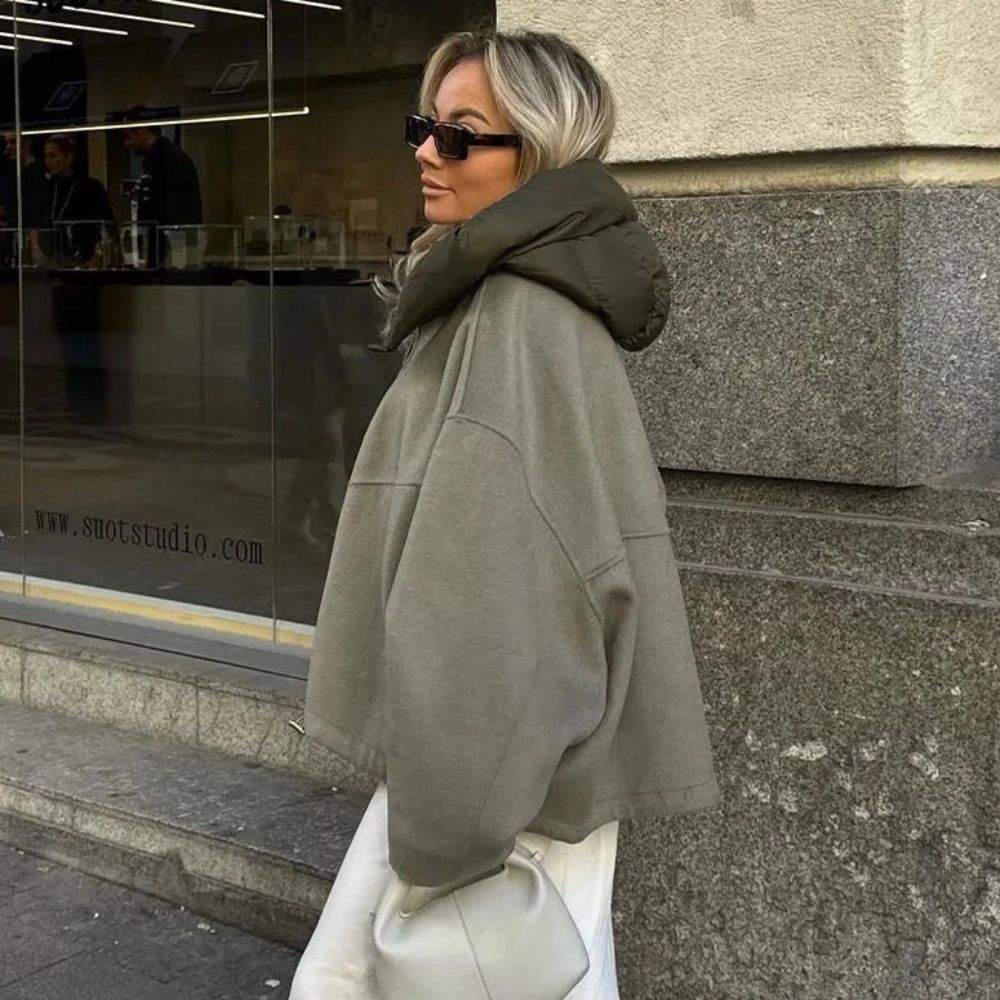 Women’s Oversized Hooded Jacket | Soft & Durable Casual Wear