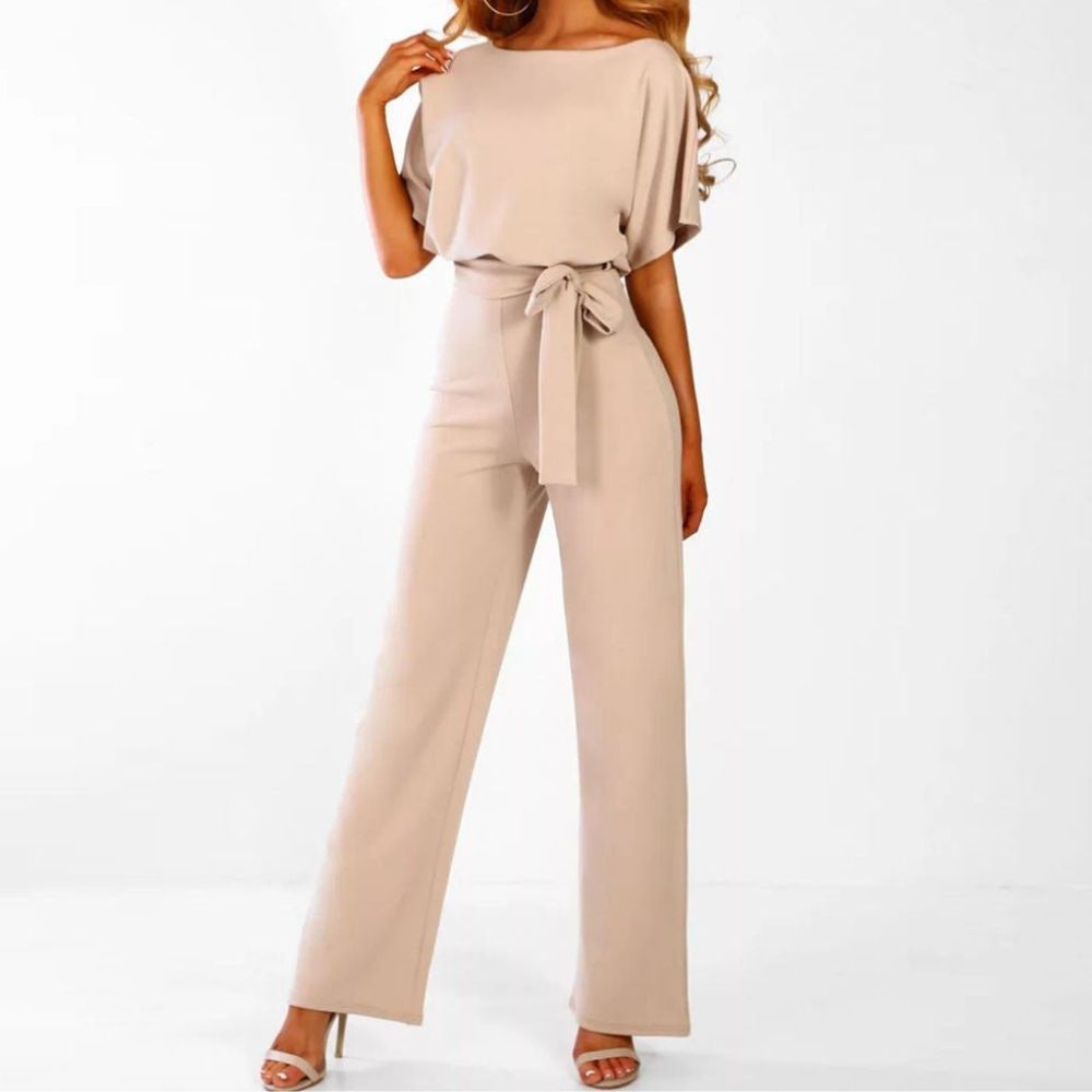 Women’s Wide-Leg Jumpsuit | Elegant & Tailored Autumn Wear