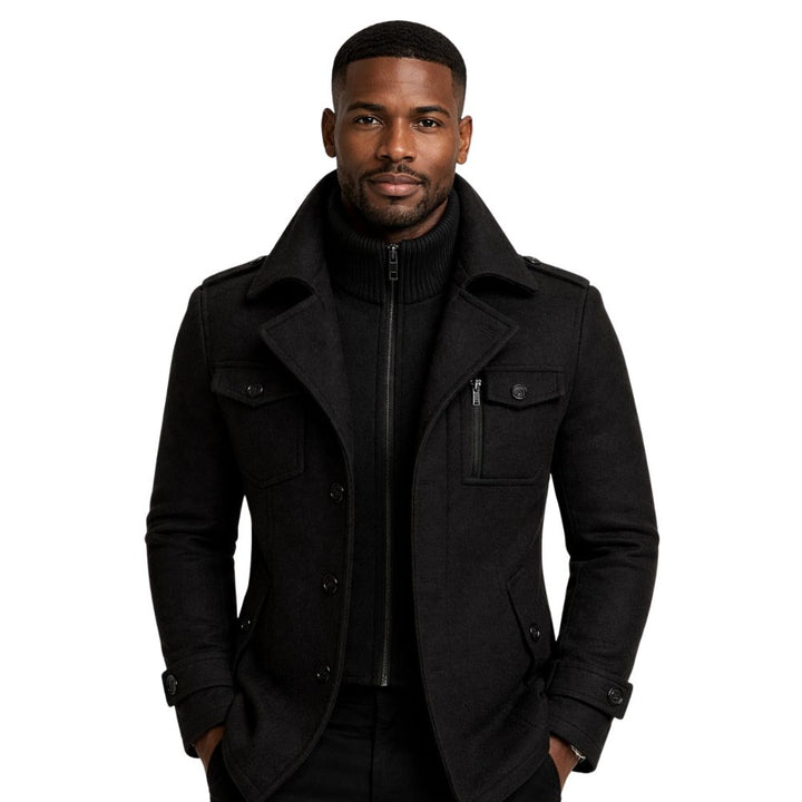 Men’s Classic Overcoat | Elegant Autumn & Winter Outerwear
