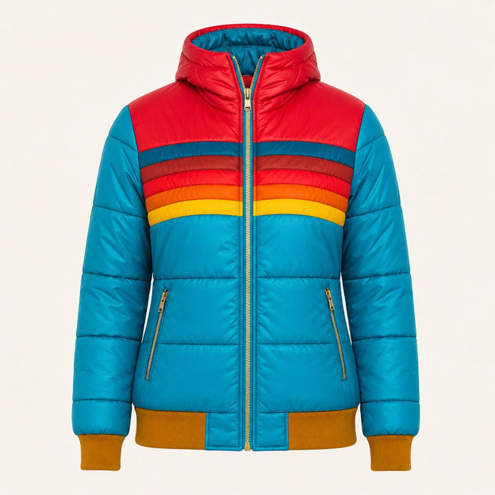 Women’s Waterproof Hooded Jacket | Elegant Autumn & Winter Outerwear