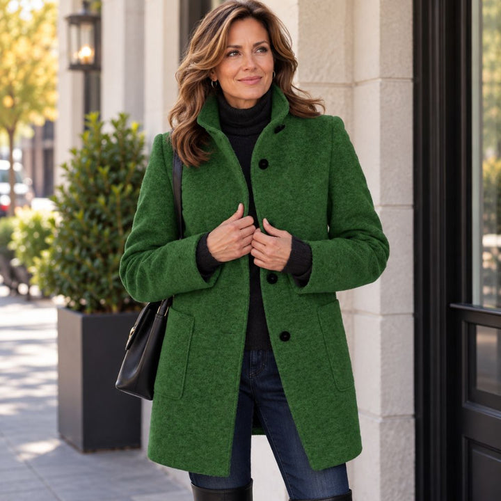 Women’s Wool-Blend Winter Coat | Timeless & Flattering Cold-Weather Wear