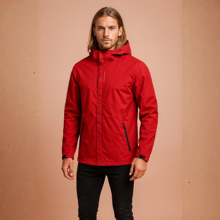 Men’s Hooded Windbreaker | Adjustable Cuffs & Everyday Protection