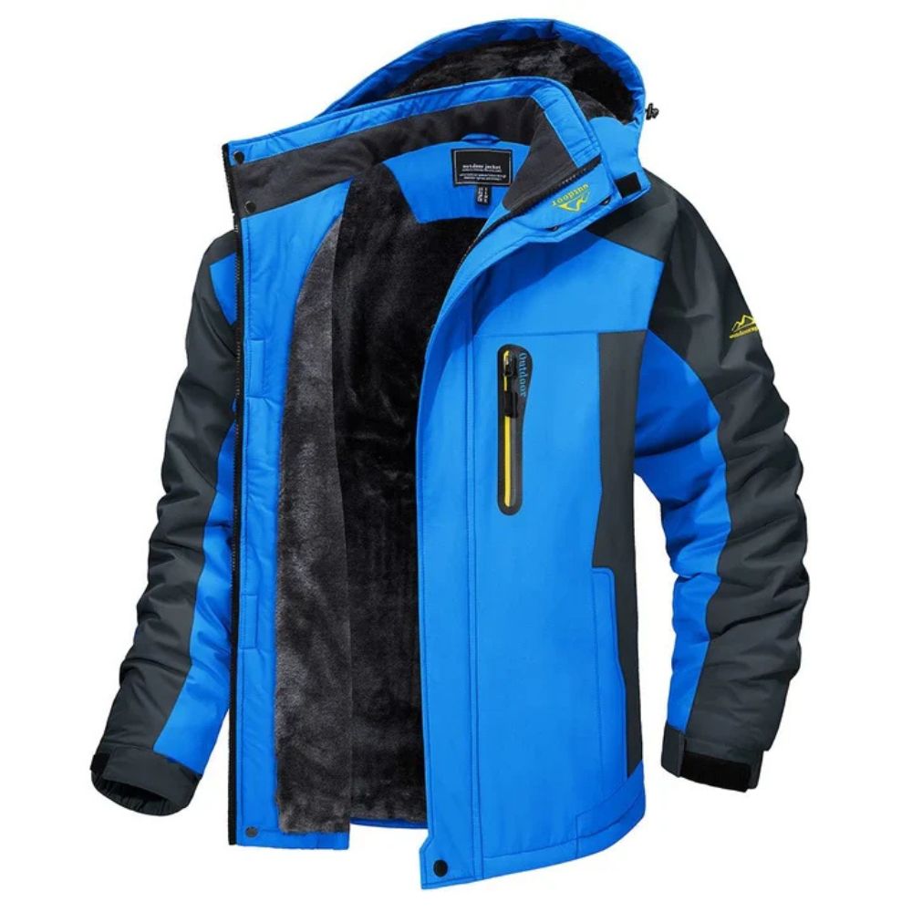 Men’s Padded Outdoor Winter Jacket | Windproof & Waterproof Protection