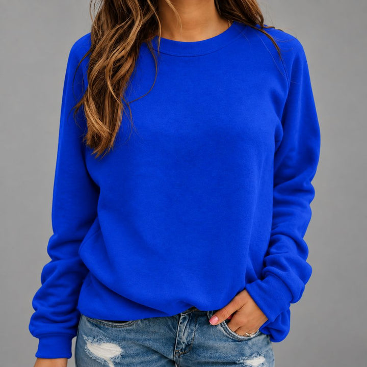 Comfortable Crew-Neck Sweatshirt | Casual Autumn & Winter Wear