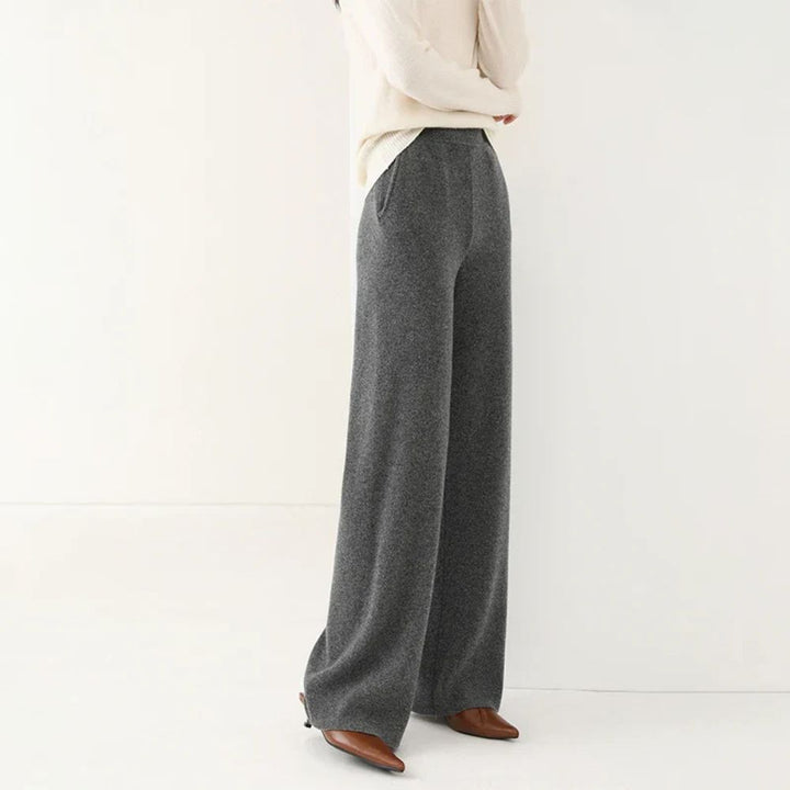 Women’s Merino Wool Trousers | High-Waisted Autumn & Winter Wear