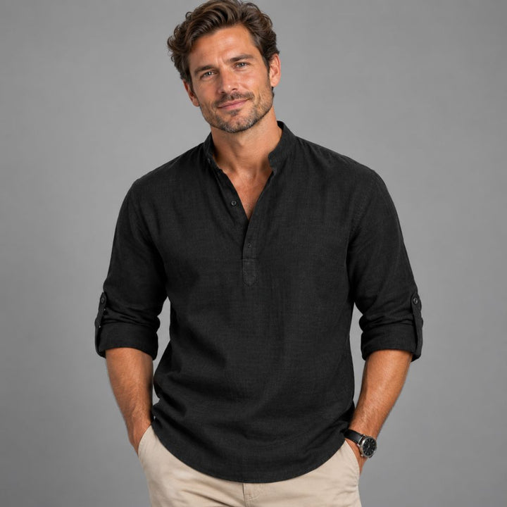 Men’s Long-Sleeve Shirt | Smart & Versatile Autumn Everyday Wear