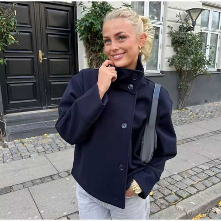 Women’s Breasted Short Jacket | Elegant & Refined Everyday Style