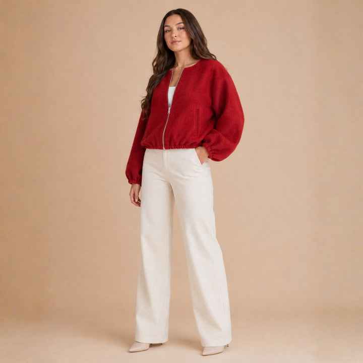 Women's Bomber Jacket with a Loose Fit | Relaxed Everyday Outerwear