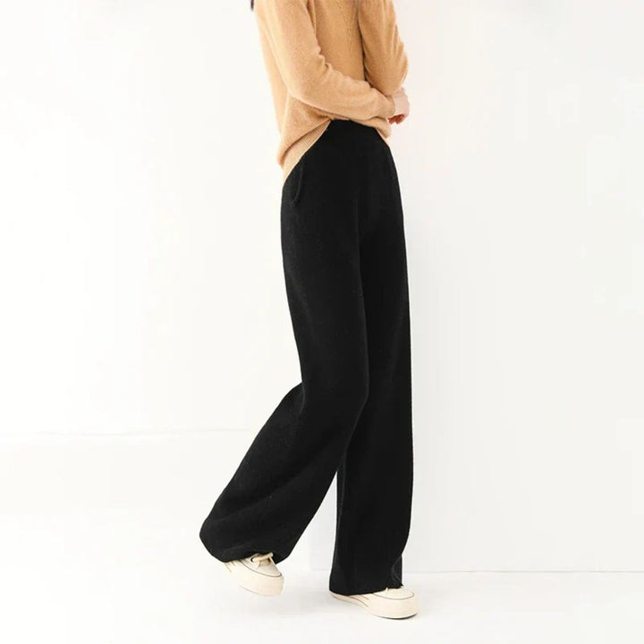 Women’s Merino Wool Trousers | High-Waisted Autumn & Winter Wear