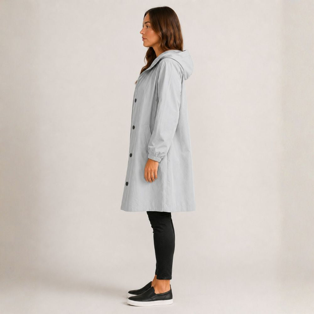 Mid-Length Raincoat | Everyday Rainy Weather