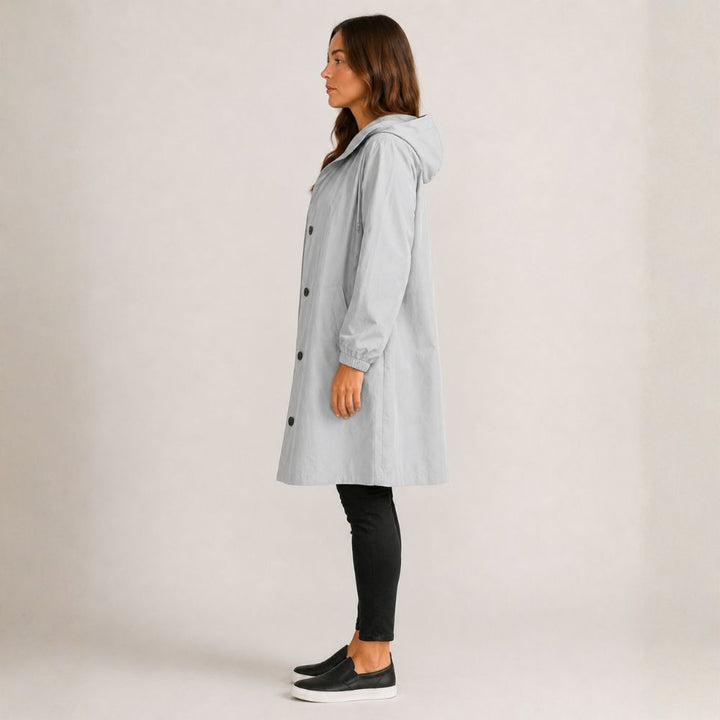 Mid-Length Raincoat | Everyday Rainy Weather